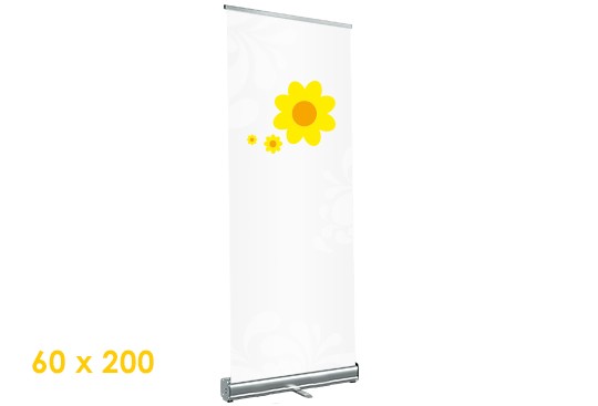 Rollup-Display Classic 60 x 200cm